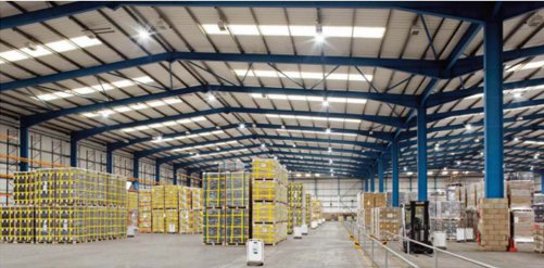 Global logistics provider sees payback from LEDs in just over a year.