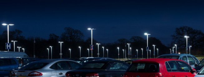 Bournemouth Airport to save 72% on car park lighting costs by switching to LED