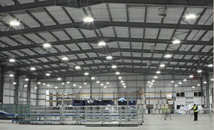 Hermes Transport Logistics upgraded lighting system with LED
