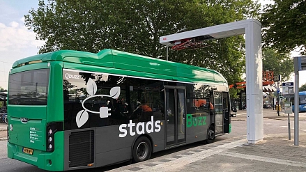 Qbuzz orders 100 fast chargers for buses from ABB