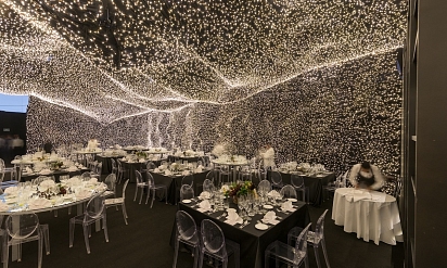 Mexico City’s ‘Interstellar’ restaurant turns starry with 250,000 LED lights