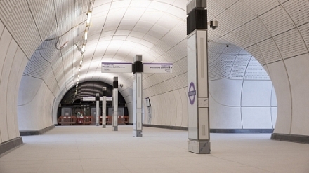 Future Designs odhaľuje zákazkové LED osvetlenie pre projekt Crossrail v Spojenom kráľovstve