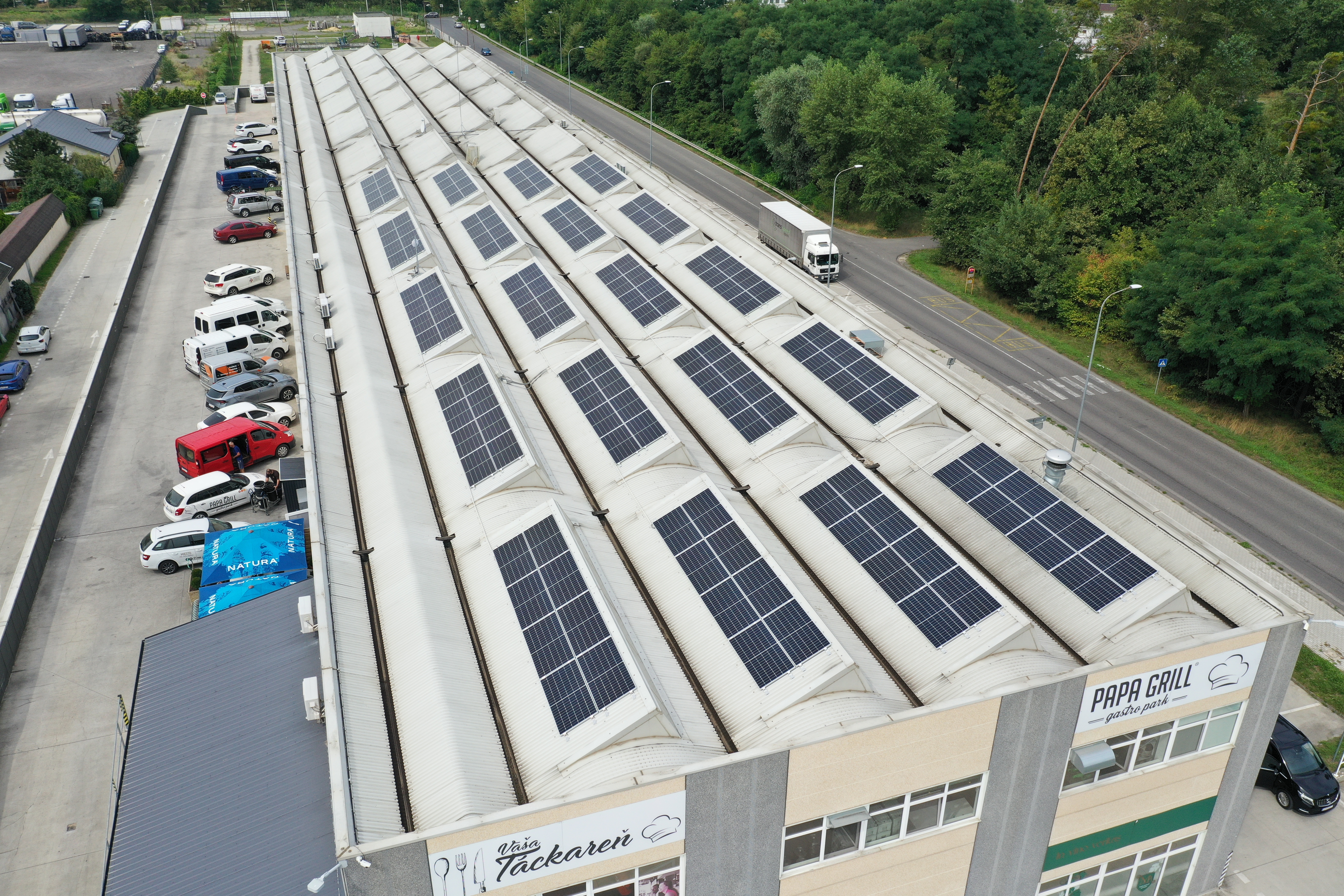 Complex implementation of 70,98kWp photovoltaic system