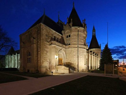 LED floodlights illuminates 115-year-old castle