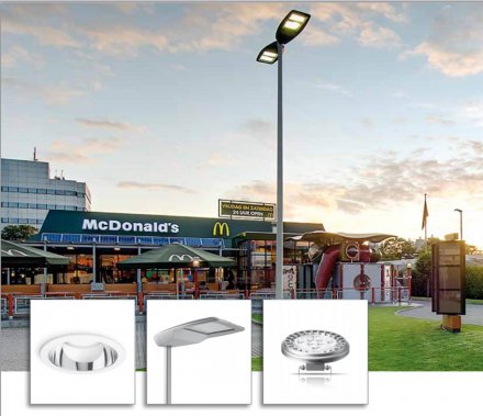 McDonald´s Amsterdam Southeast sa rozhodol pre LED riešenie