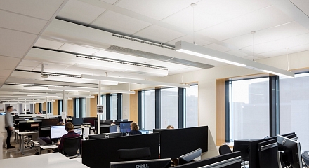 Modernizované kancelárske LED osvetlenie