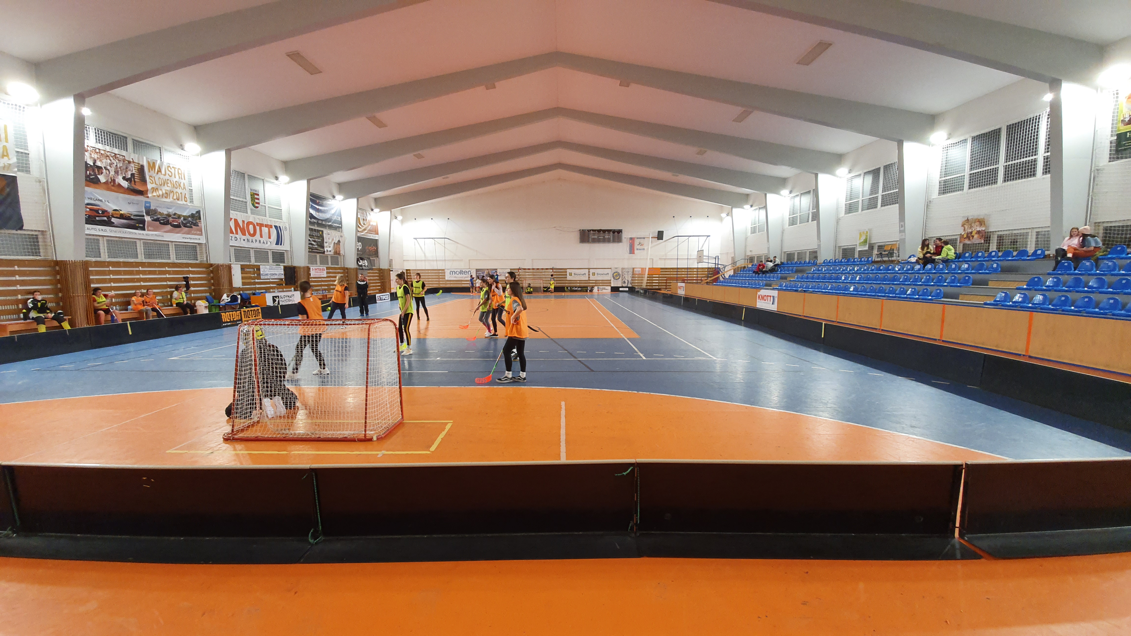 LED lighting modernization of the sport hall in Modra