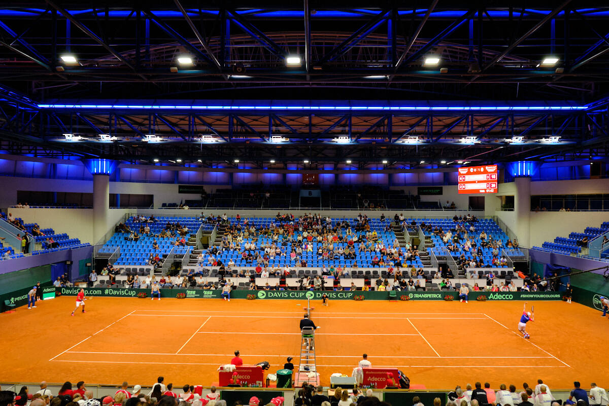 LED lighting modernization in AXA Arena