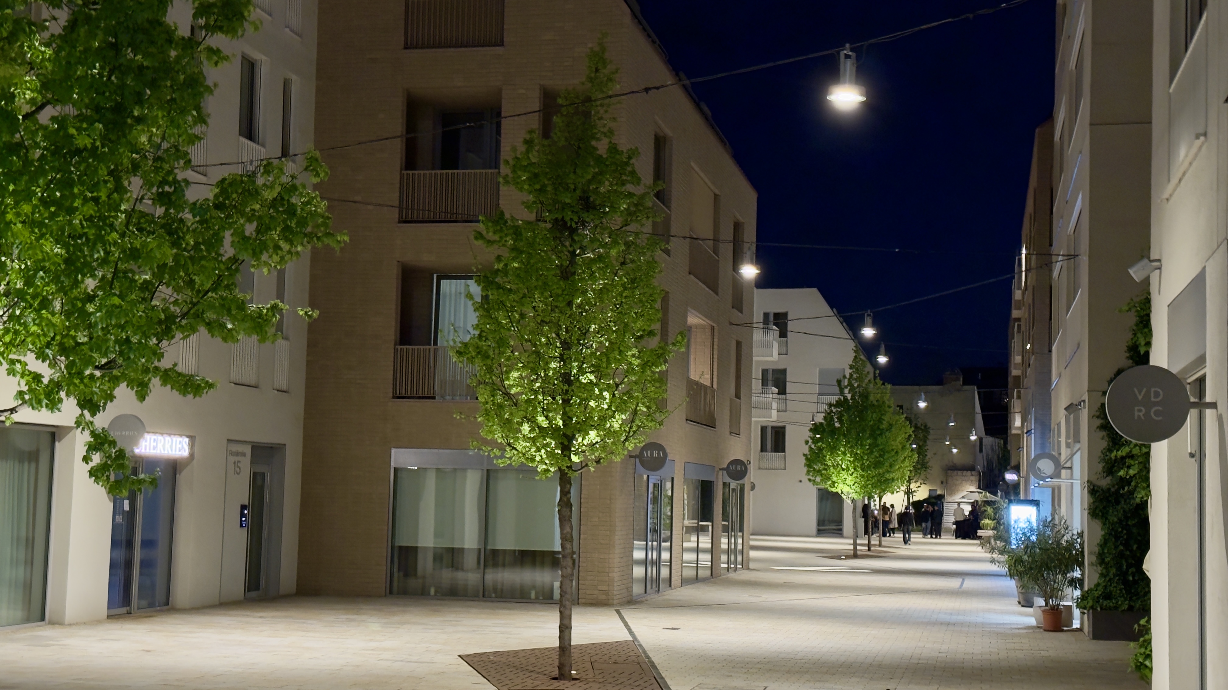 Architektonické osvetlenie pre projekt VYDRICA Bratislava